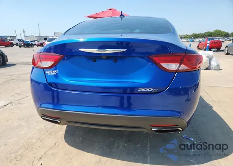 2015 Chrysler 200 S из США, поврежденный, VIN 1C3CCCBB7FN650917